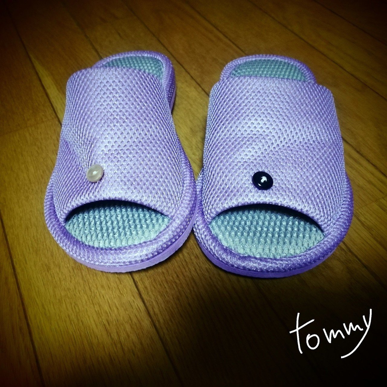 自分だけのスリッパ Tommy Note
