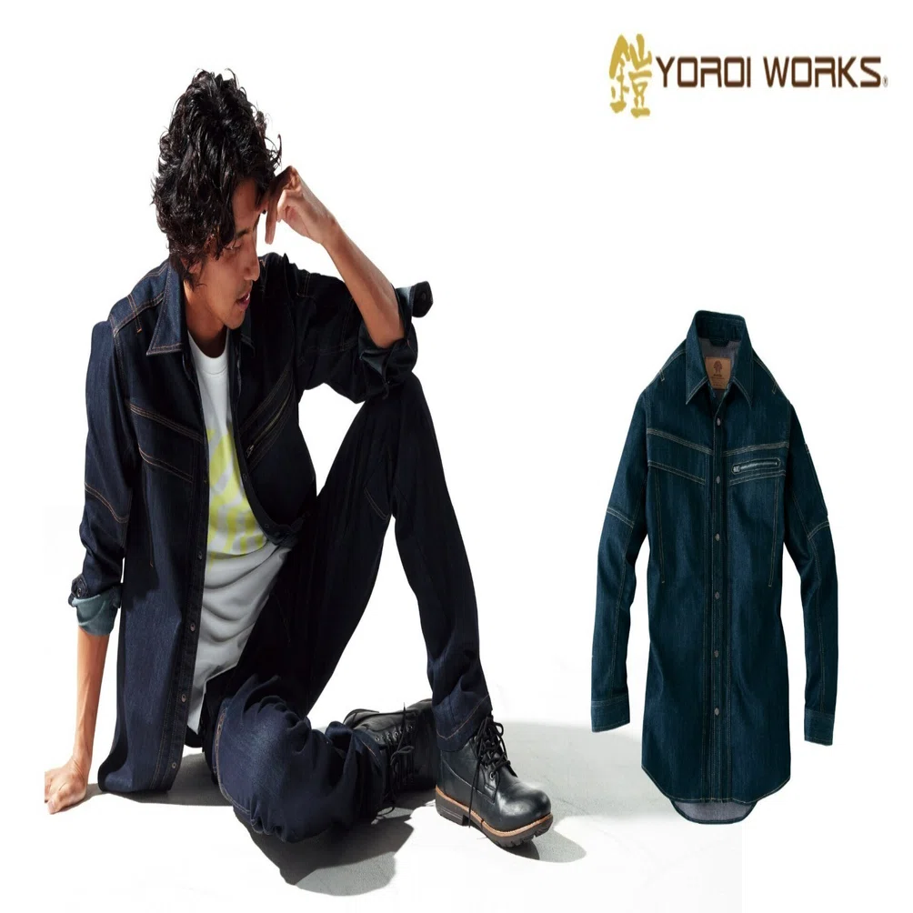 私服にも着用可能なワークシャツ K123｜WORKWEAR LAB【公式】作業着 