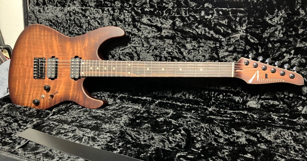 機材紹介】Tom Anderson Angel Walnut Top｜せんば