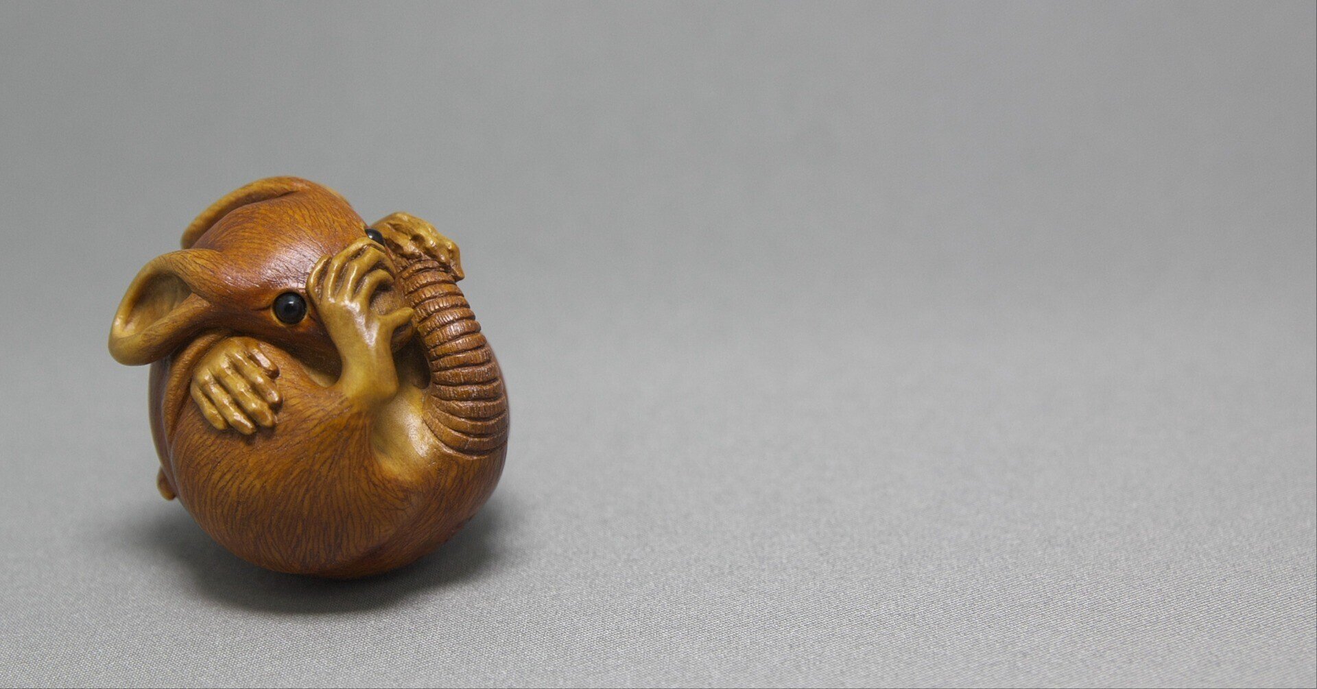 ネズミ 鼠 二匹 置物 黄銅品 新品 【公式通販】