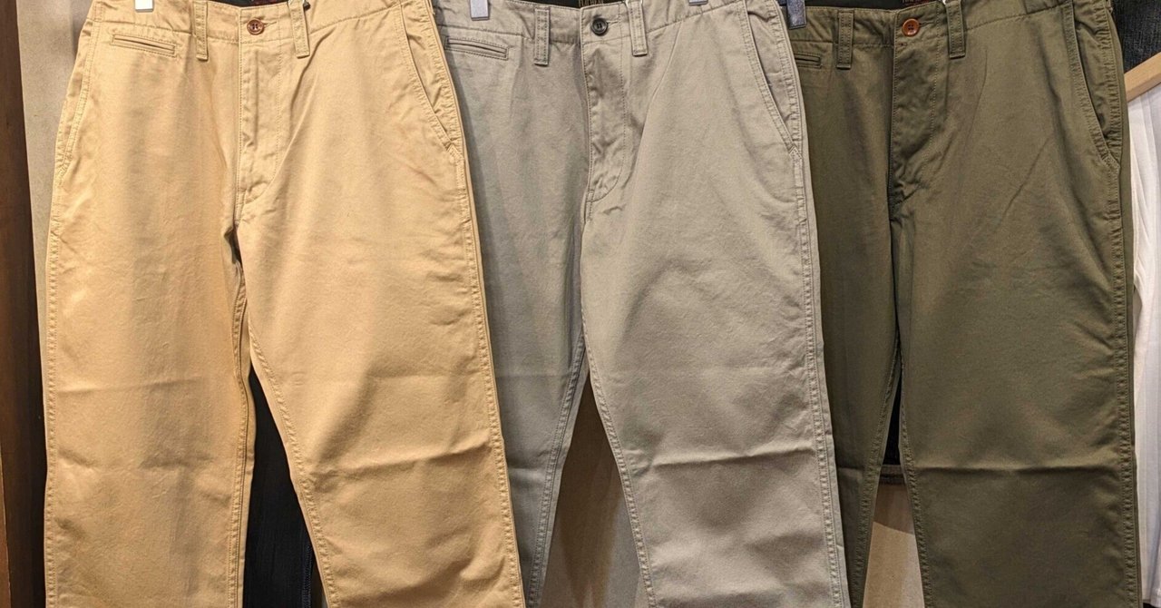 THE FLAT HEAD M-47 チノトラウザーズ DHM上田店】～万能チノトラウザーズ～｜THE FLAT HEAD