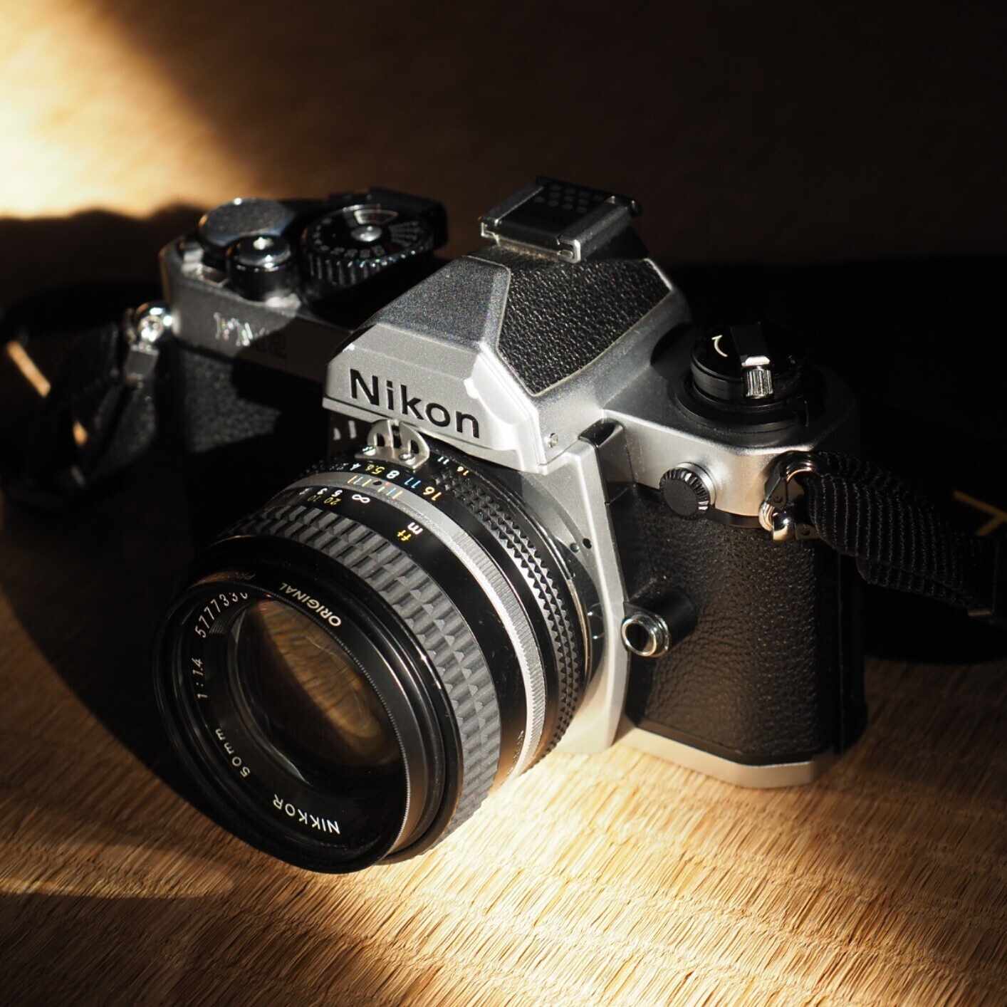 ニコン Nikon NEW FM2 NIKKOR 50mm F1.8 フィルム