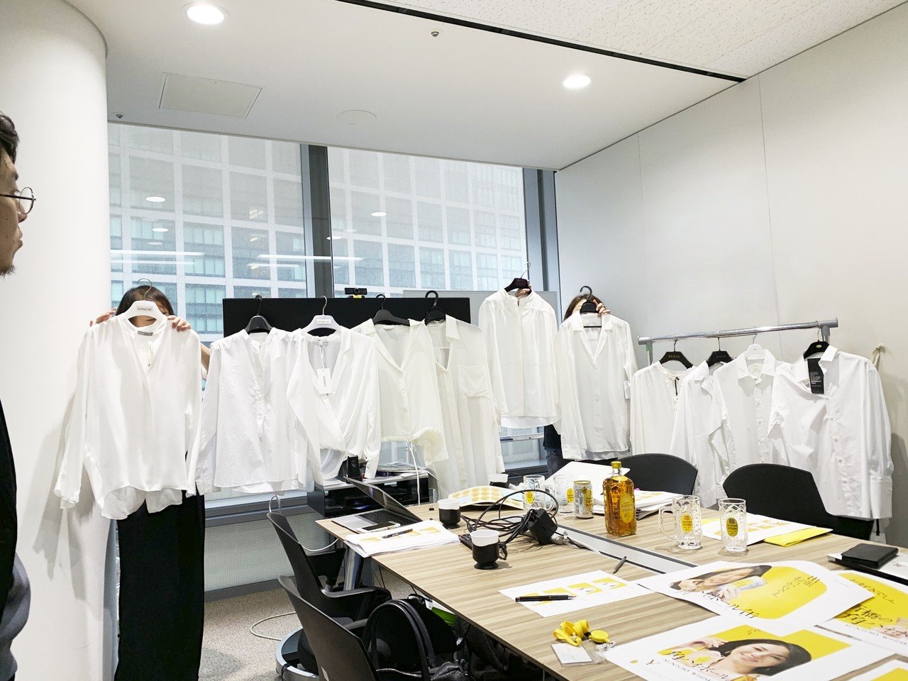 鈴木心写真館の広告撮影！「角ハイボールX井川遥さん」撮影の巻