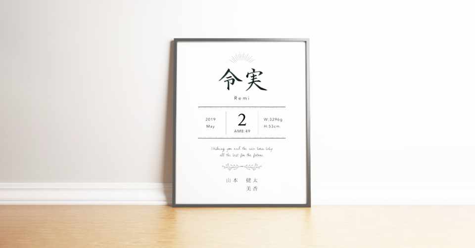 プロセスを大切にした 命名書 の作り方ーー依頼から完成までの流れと思考 Fuyuna Note