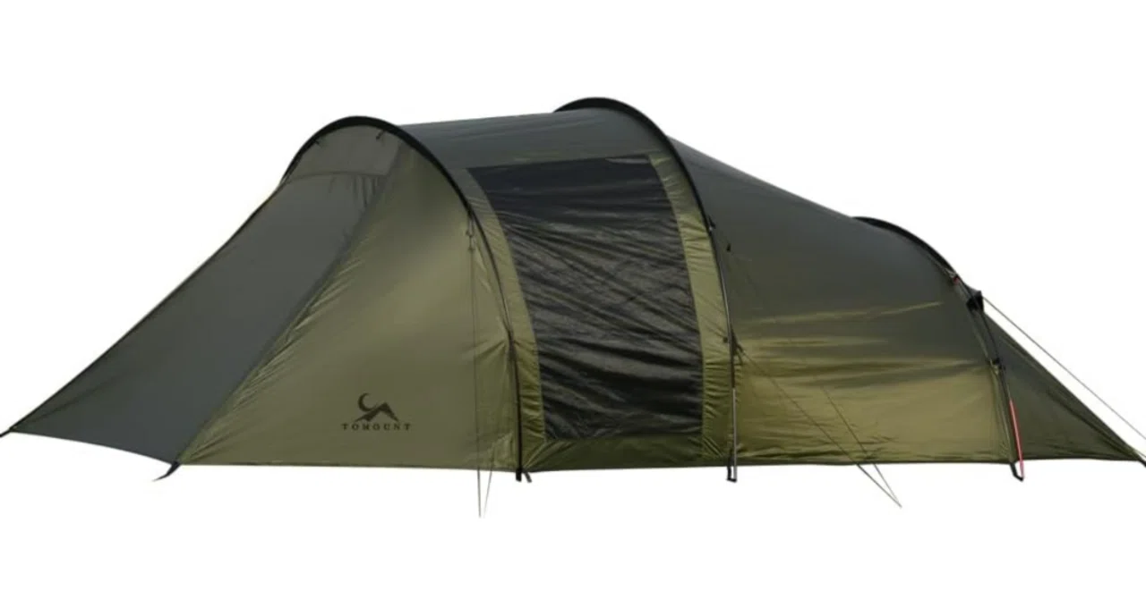 TOMOUNT トンネルテント　ソロ　デュオ455×250×155cm テントバカの気になるテント情報(トンネルテント)｜尾上祐一郎(テントバカ)