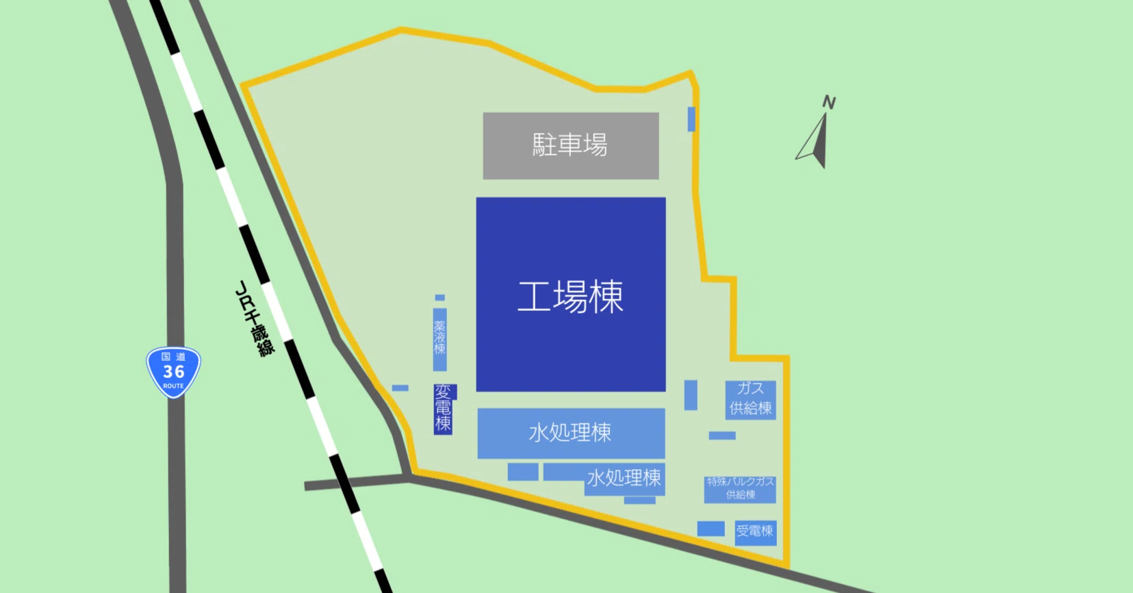 千歳】ラピダス千歳工場は変電棟合わせ延べ16万平方メートル|e-kensin 千歳】ラピダス千歳工場は変電棟合わせ延べ16万平方メートル|e-kensin