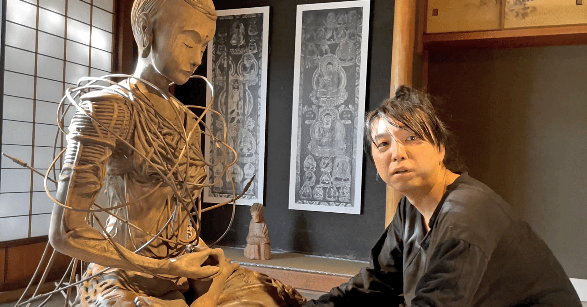 日下部民藝館令和5年度特別展 落合陽一「 ﾇﾙ即是計算機自然:符号化され