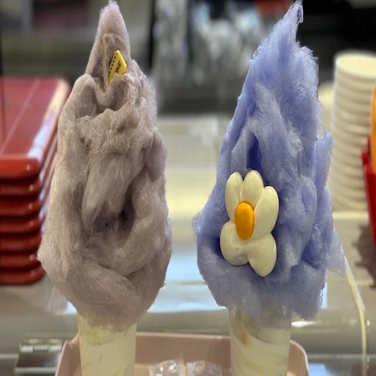 REMICONE 東大門店】雷雲モチーフにした綿飴スイーツ