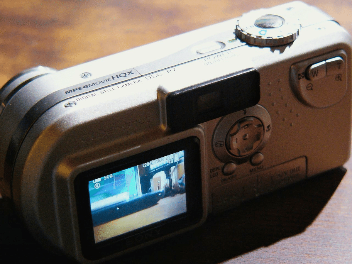SONY Cyber-shot DSC-P7|元田中マロ SONY Cyber-shot DSC-P7|元田中マロ
