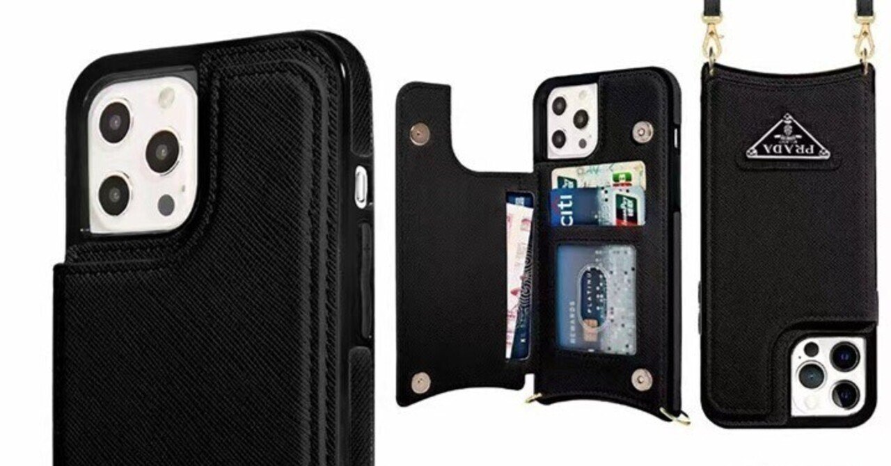 PRADA(プラダ)iPhone15PRO MAXスマホケース 直営店買付☆PRADA☆サフィアーノレザー iPhone15ProMax用ケース