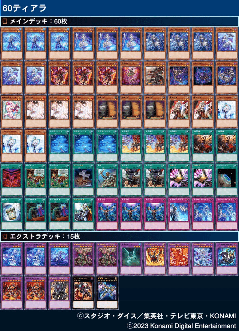 全盛期ティアラメンツ 遊戯王史上最強テーマと名高い