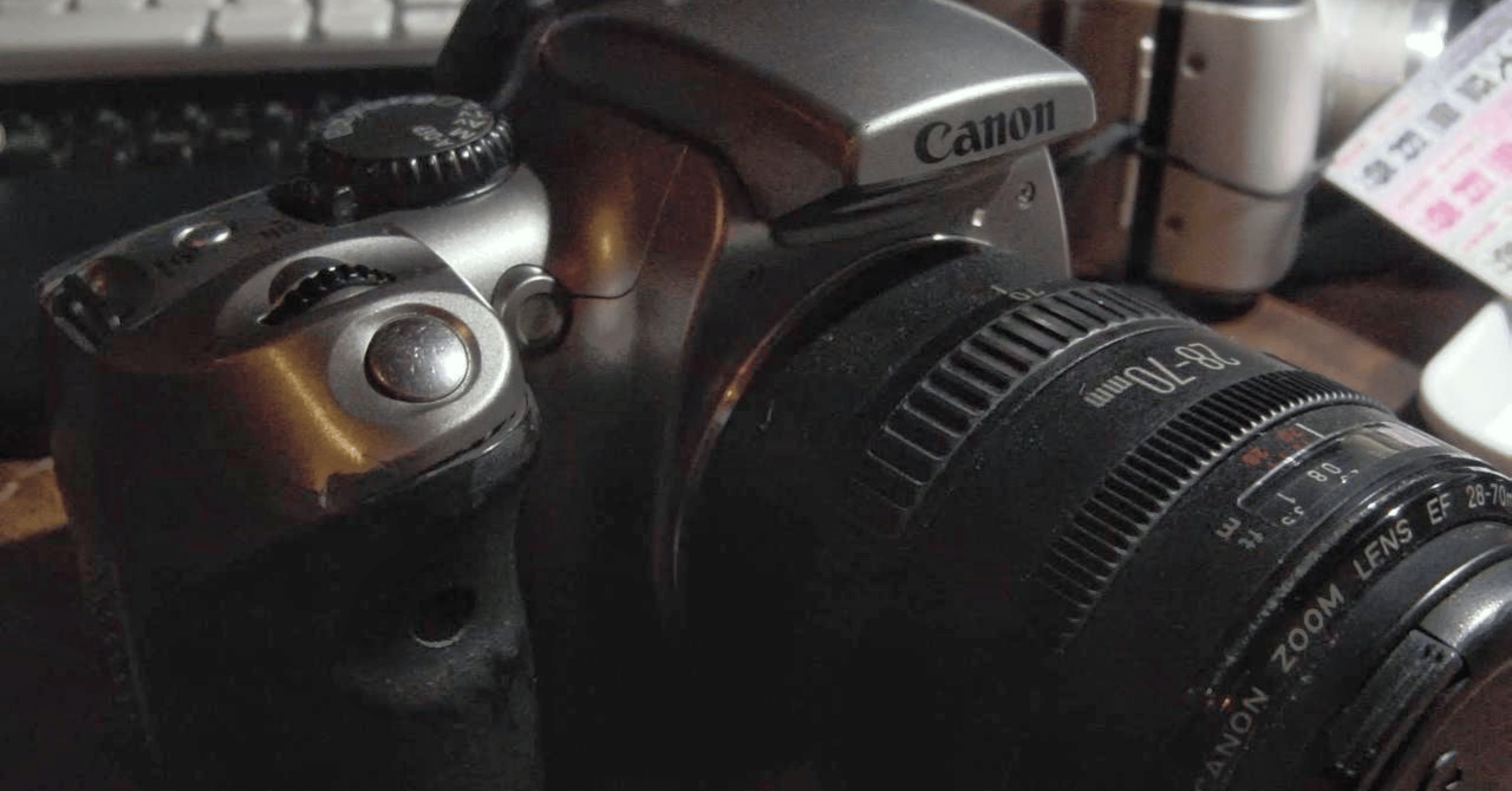 CANON EOS Kiss Digital｜元田中マロ