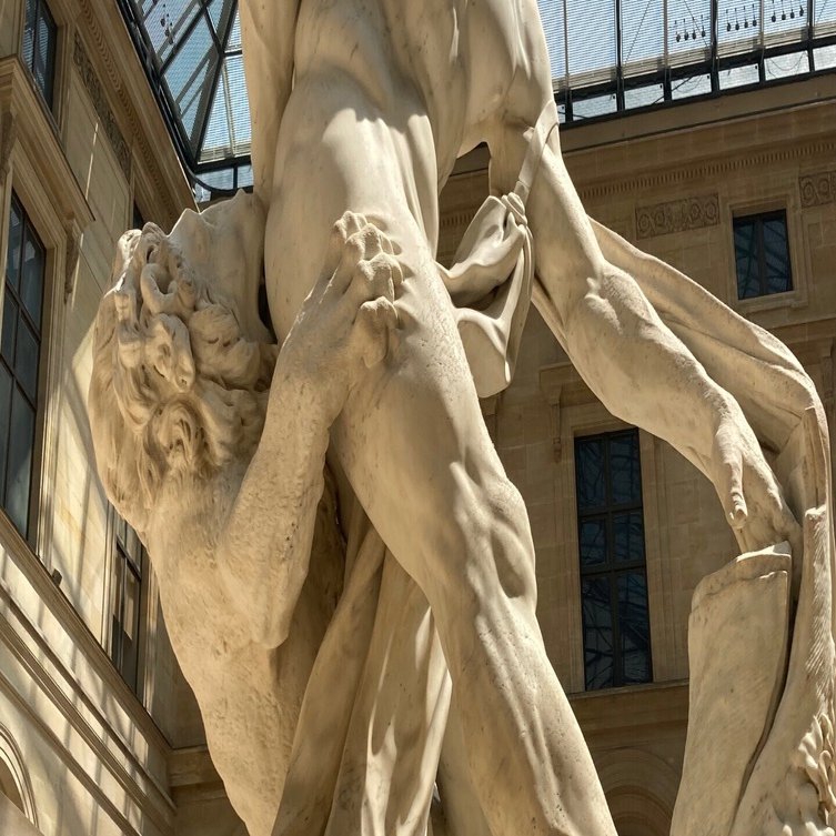 子供のためのルーブル美術館(54)ああっ、ミロンの手が抜けない！／ルイ