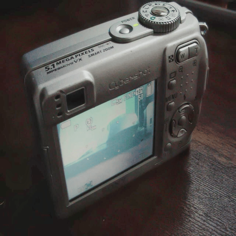 SONY Cyber-shot DSC-W1｜元田中マロ