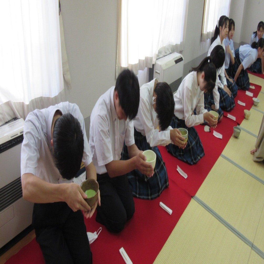 茶道学習 日本の伝統を学びました｜福島県立会津高等学校