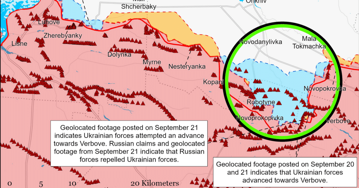 抄訳】ISW ロシアによる攻勢戦役評価 2055 ET 21.09.2023