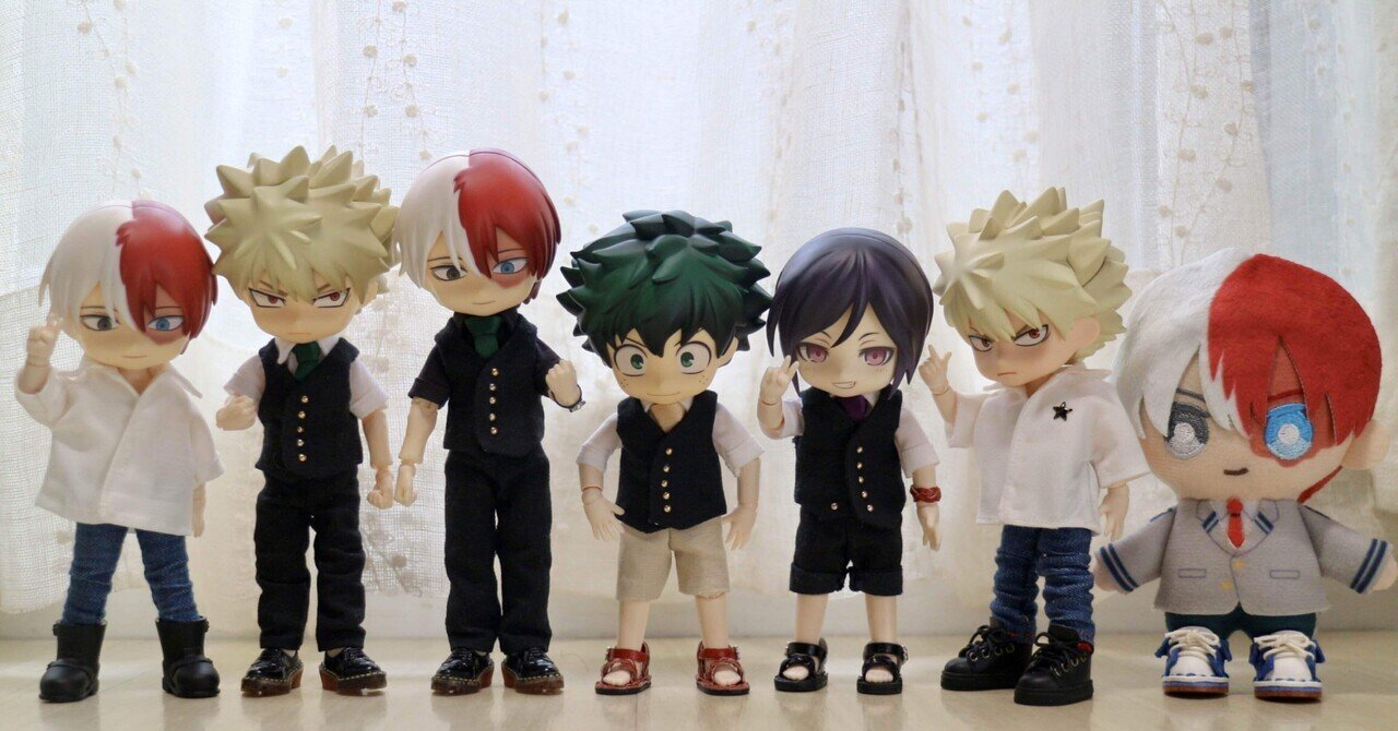 オビツ11 衣装　ヒロアカ　轟焦凍　爆豪勝己 オビツ11 衣装 ヒロアカ 轟焦凍 爆豪勝己