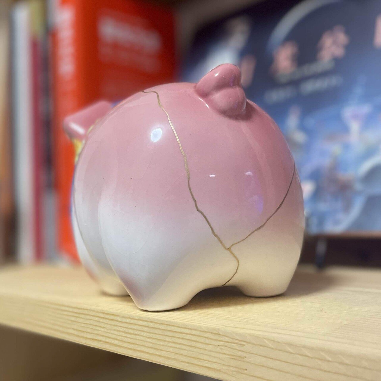 貯金箱を金継ぎした話｜nkym317