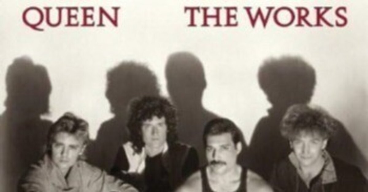Queen The Works Live In Concert '84 German poster (338413)