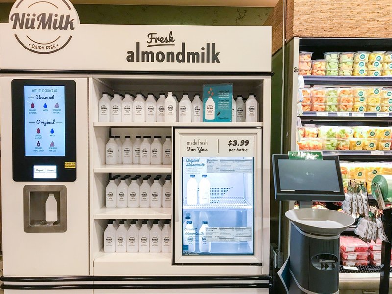 アメリカで人気 フレッシュなアーモンドミルクを作れるマシーン Numilk パケトラ 世界のビジネスアイデア Note