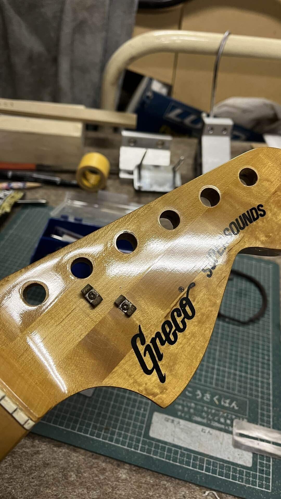 ジャンクギター遊び】Greco SUPER SOUNDS SE500 (2本目)｜れんたろ