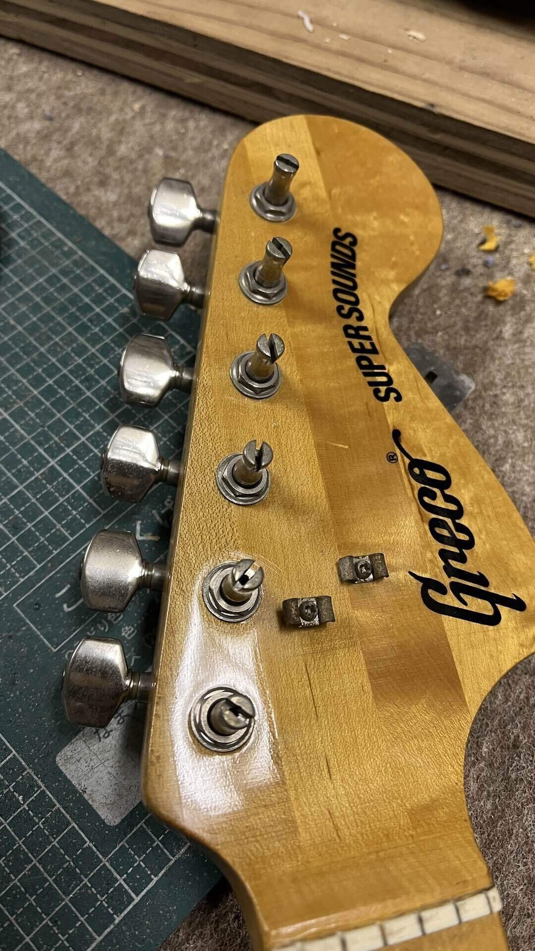 ジャンクギター遊び】Greco SUPER SOUNDS SE500 (2本目)｜れんたろ 