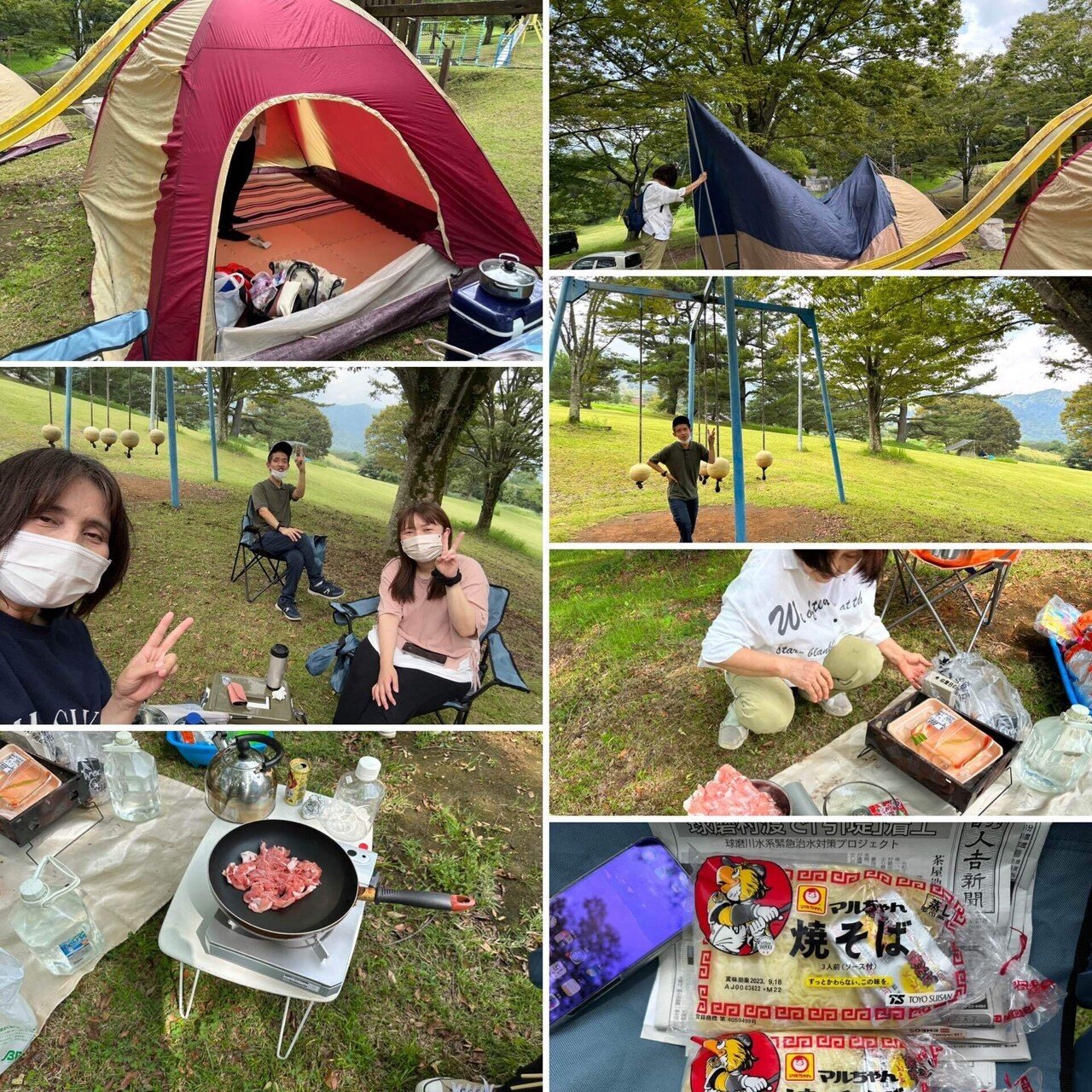 初キャンプ🏕｜✽.｡.:*