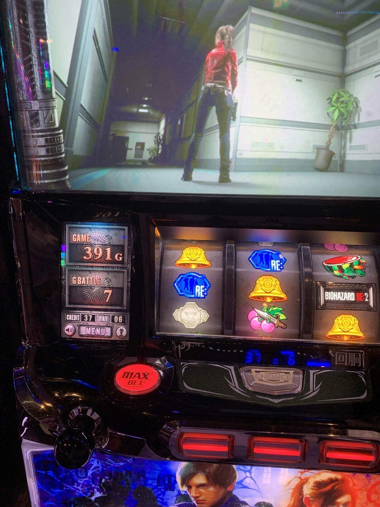 CAPCOM バイオハザード RE:2 スロットマシン 直接取引希望