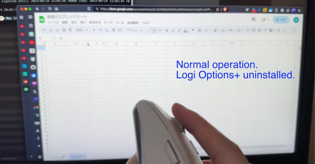 [Mac] The story of my struggle to downgrade Logi Options+ because my ...