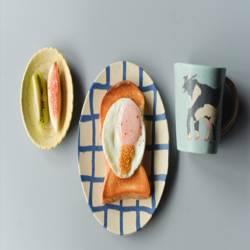 食卓を楽しく、かわいく。田中ちあきさんのキュートな作品たち