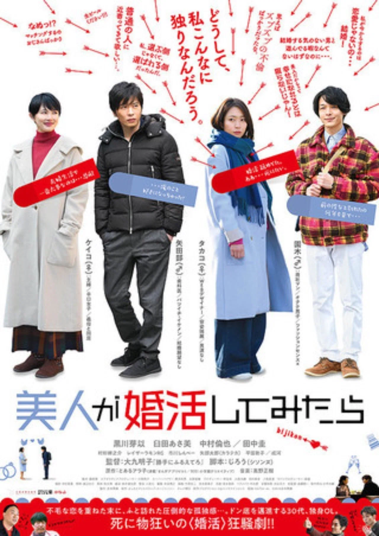 ネタバレあり 映画 美人が婚活してみたら 感想 タカコが身勝手すぎない これ Note