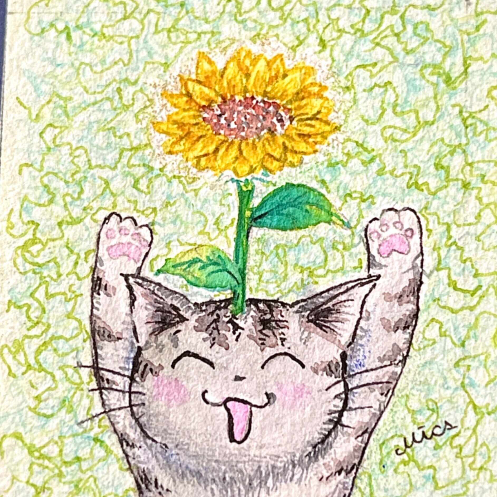 池田ミカ/猫イラスト