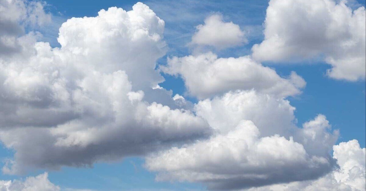 雲が少なかった夏｜amenotokotachi