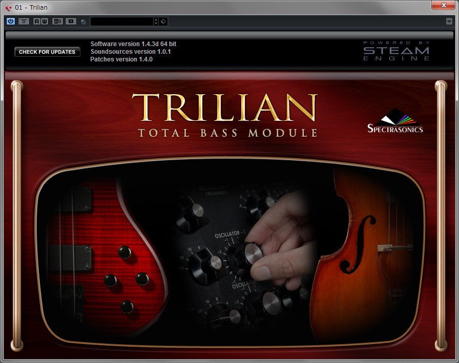 Spectrasonics Trilian USB ベース音源 プラグインソフト - DTM/DAW