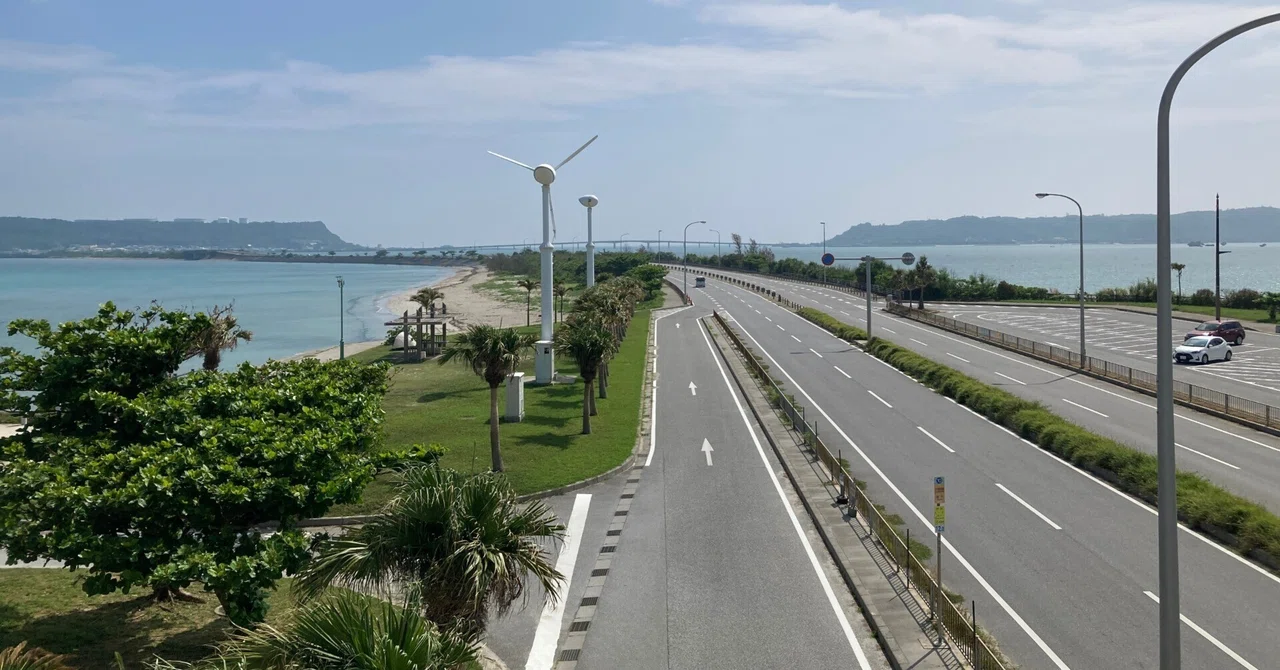 海中道路と宮城島】「東洋の宝石」的な海を眺めに行ったドライブ① 海中道路と宮城島】「東洋の宝石」的な海を眺めに行ったドライブ①