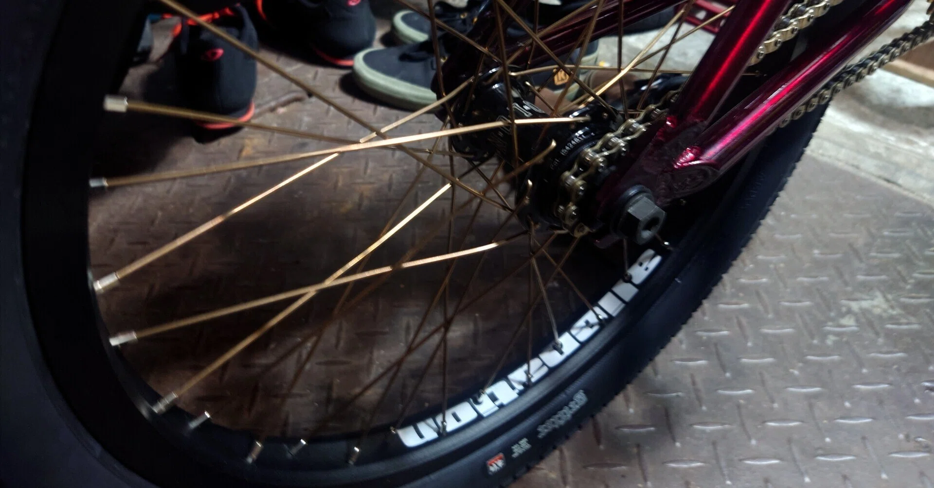 BMX FreeCoaster Wheel 完成。|AngelicaNigo BMX FreeCoaster Wheel 完成。|AngelicaNigo