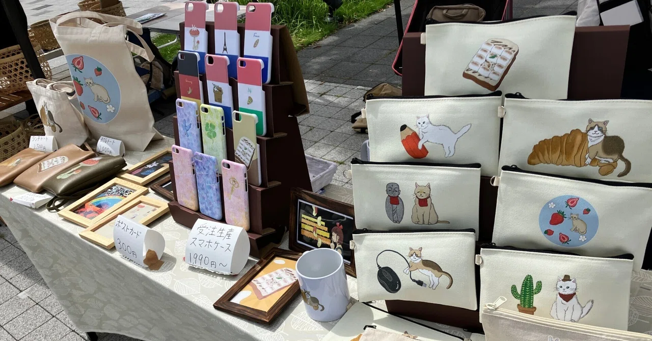 ハンドメイド作家として、初のリアルイベント出店！準備したこと、収支 
