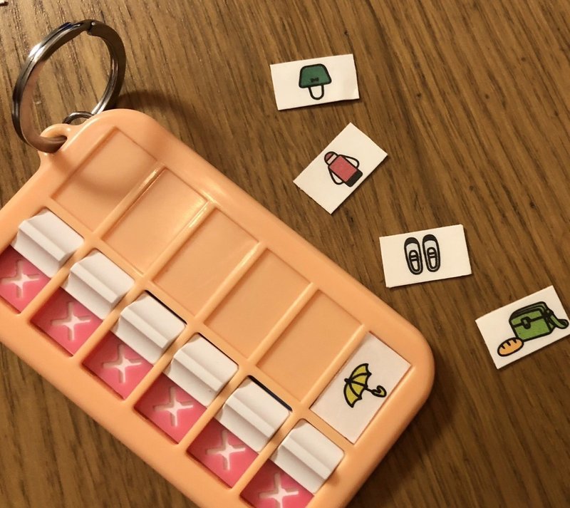 学校から帰るときの忘れ物チェック用キーホルダーを作った話 なちゅ Note 学校から帰るときの忘れ物チェック用キーホルダーを作った話 なちゅ Note