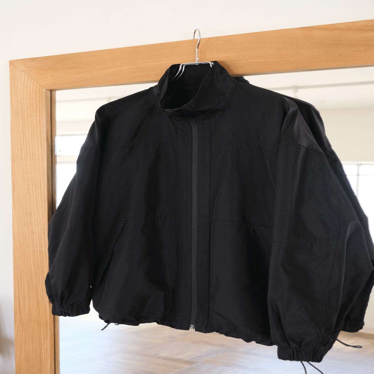 イレーヴ　YLÈVE / NYLON SILK TWILL BLOUSON YLEVE(イレーヴ)/ NYLON SILK TWILL BLOUSON