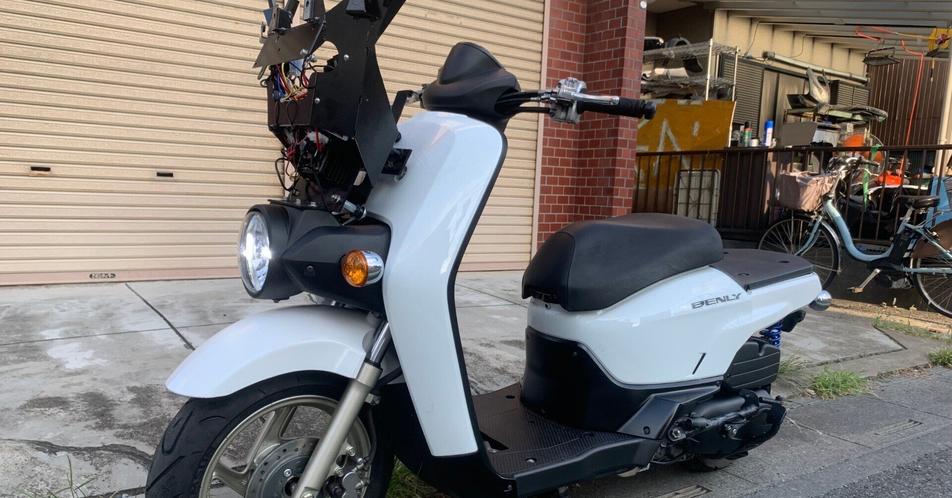 ベンリィ110改 スーパーベンリィ125ルーフ開発➀｜suzukimotors