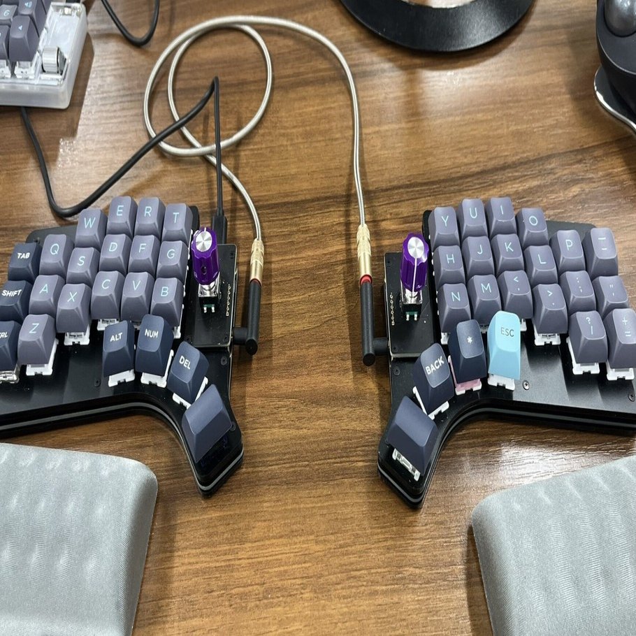 キーボード　claw 雑記】分割キーボードキット Claw44 v3.1を組み立てました。｜696