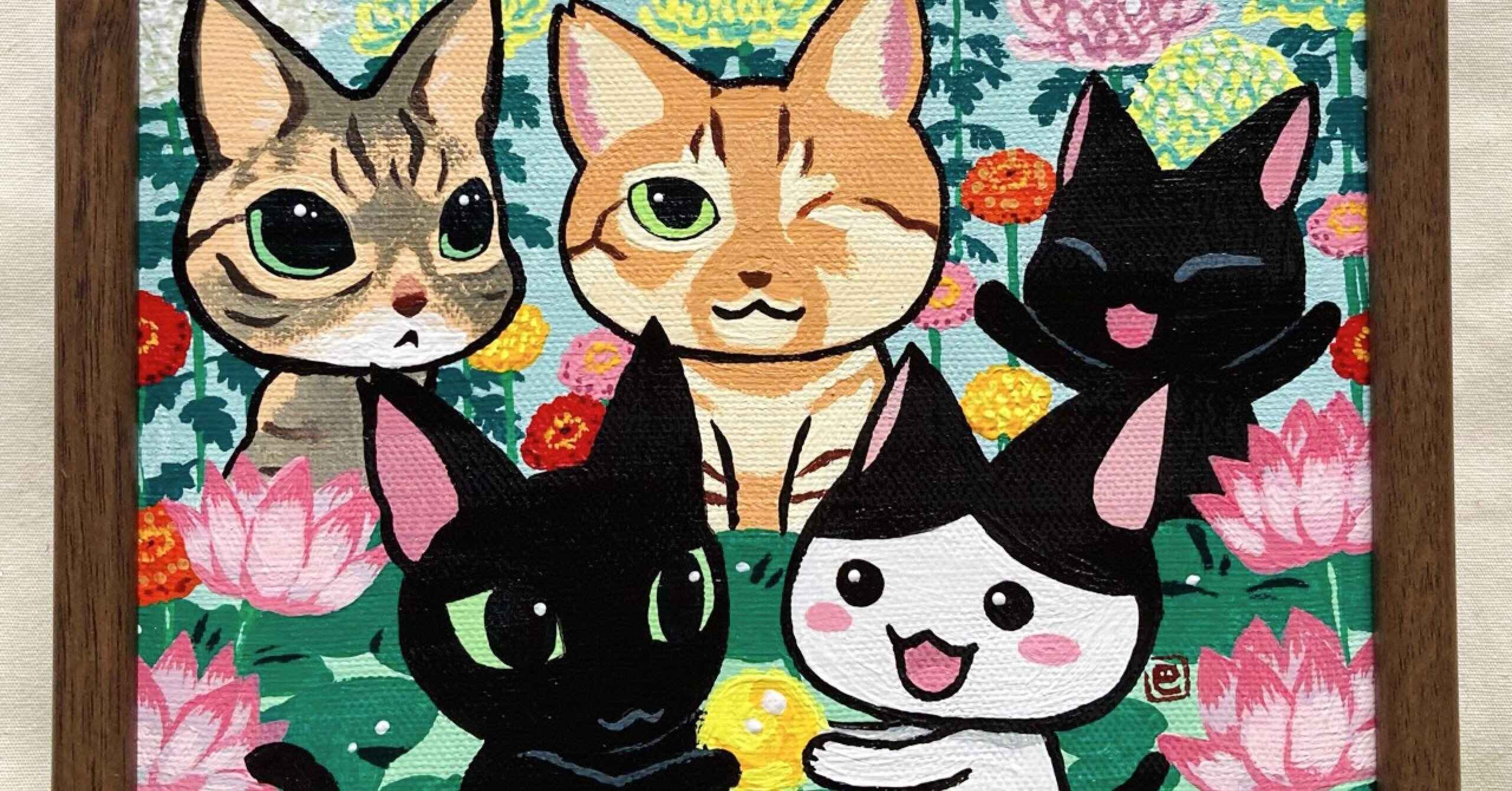 亡くなった猫達から受け継いできたものは、きっとある｜ふじはらともえ