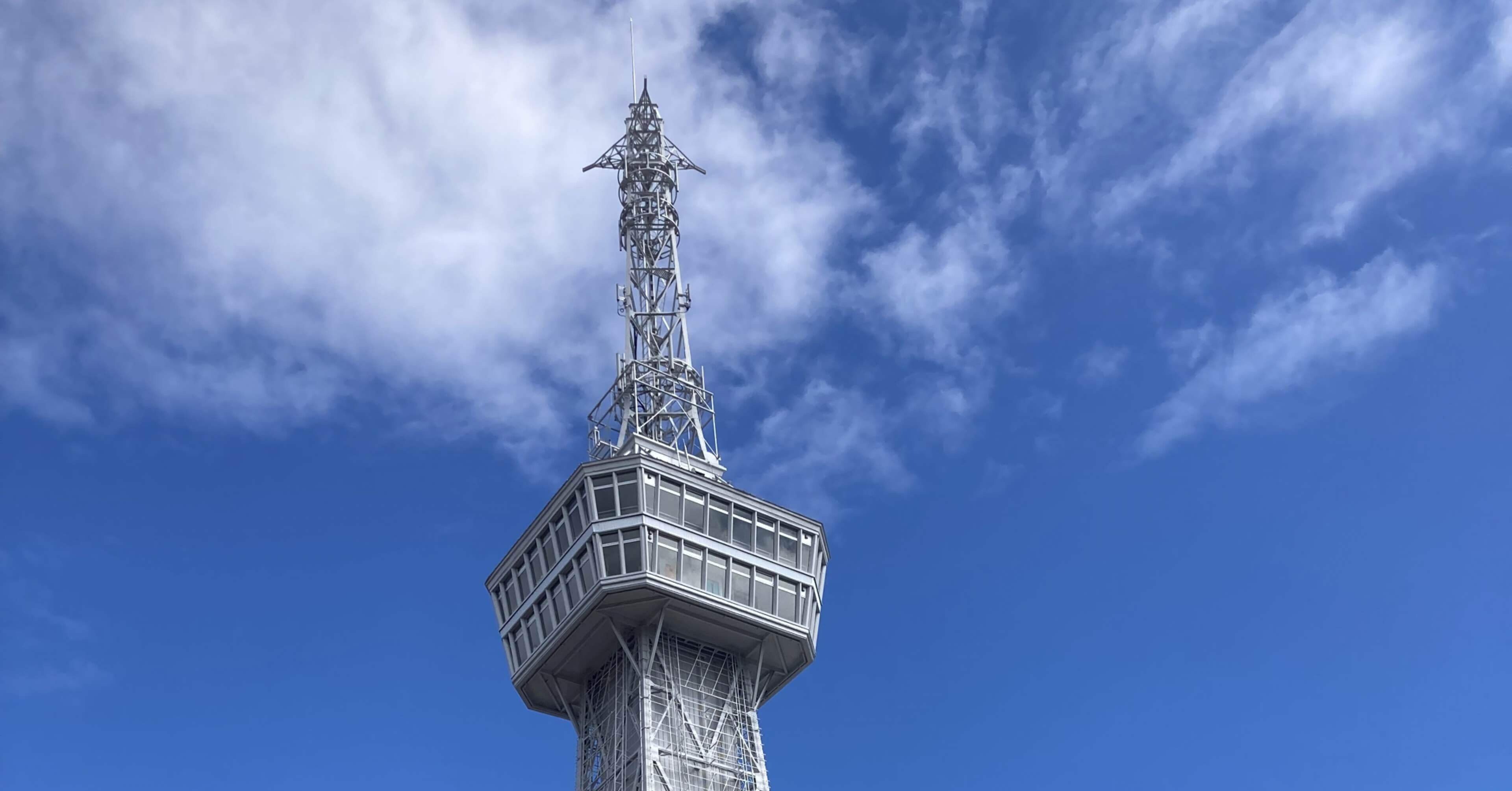 風景印さんぽ#12 別府タワーに58年ぶりに登る(大分県別府市)｜たけきみ