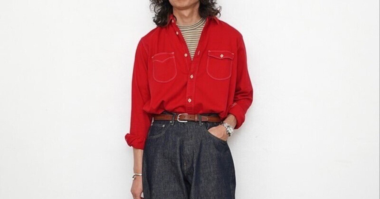 ブランドらしい遊びの効いた面白いワークシャツです！【MAATEE&SONS