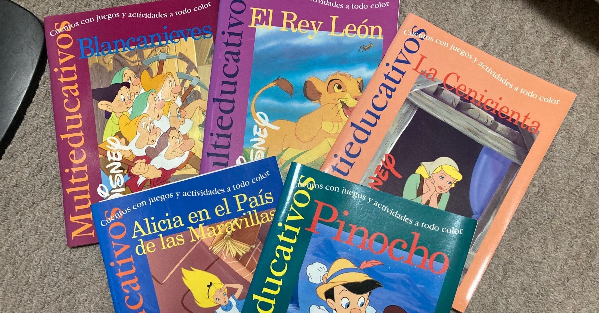 スペイン語版ディズニー絵本｜knk |そこら辺にいる日本語教師