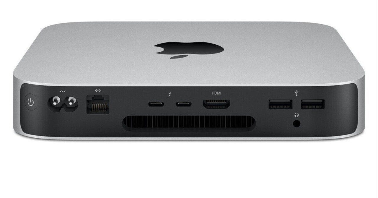 Mac最新OS Sonoma Macmini 3.6GHz Core i3/8Gネット接続はWi-Fiにて