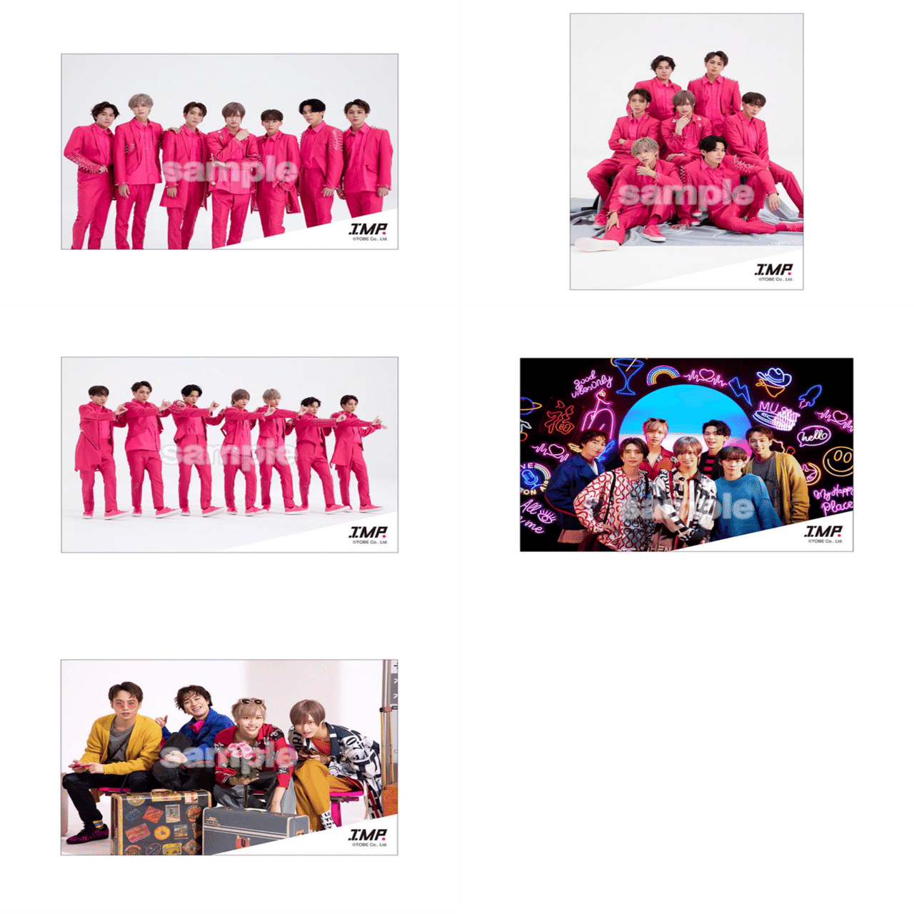 IMP. シングル5枚まとめ売り IMP. 佐藤新くん 公式グッズ｜🍉