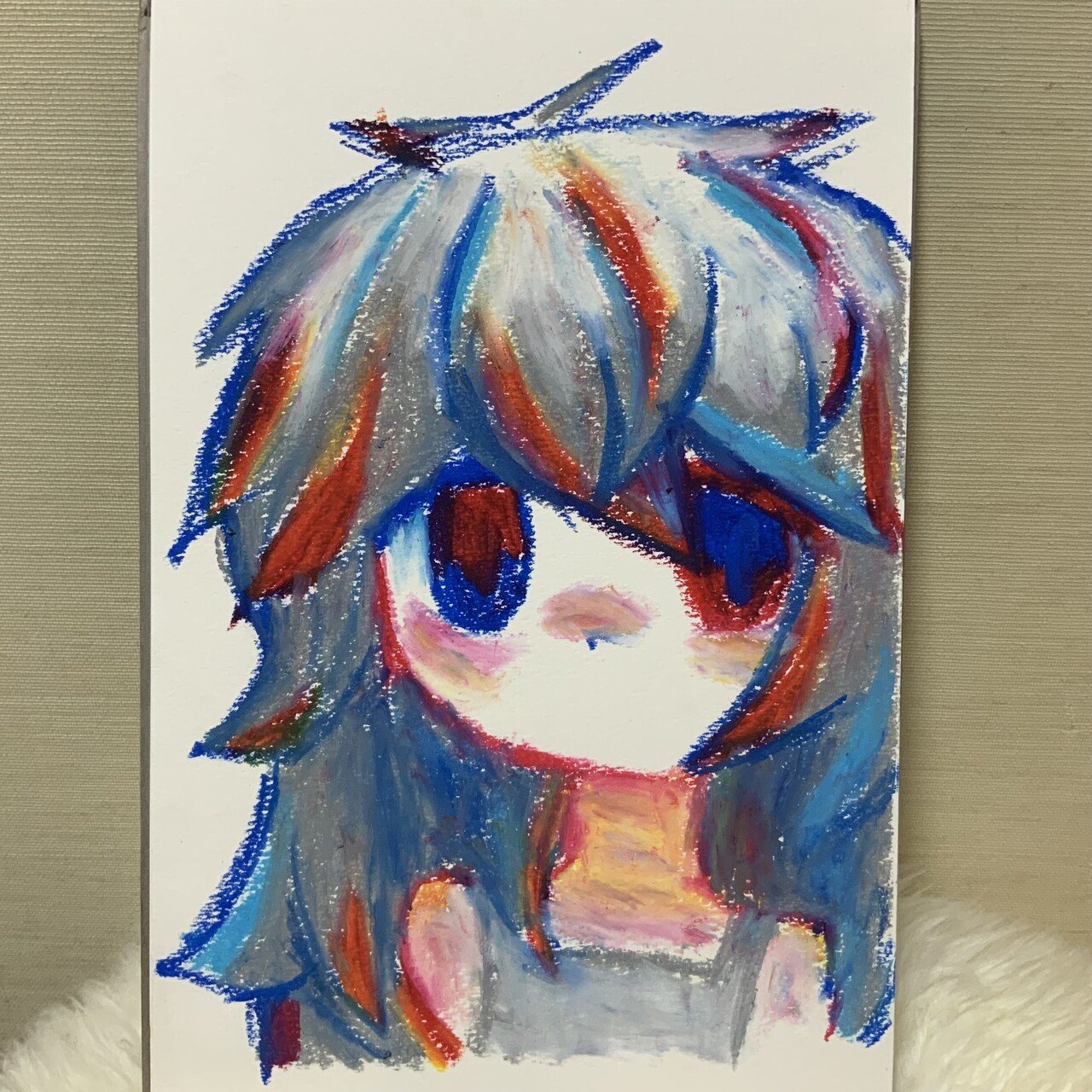 見てください サクラクレパスで描いた絵です｜瑞野 晶(みずの