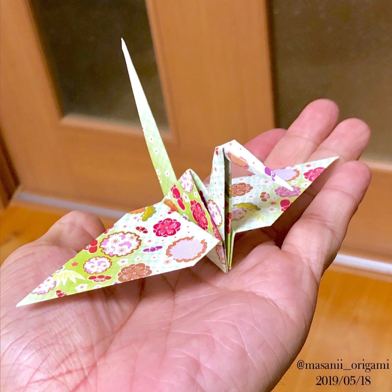 Practical origami] How to make a triangular box 2 with audio