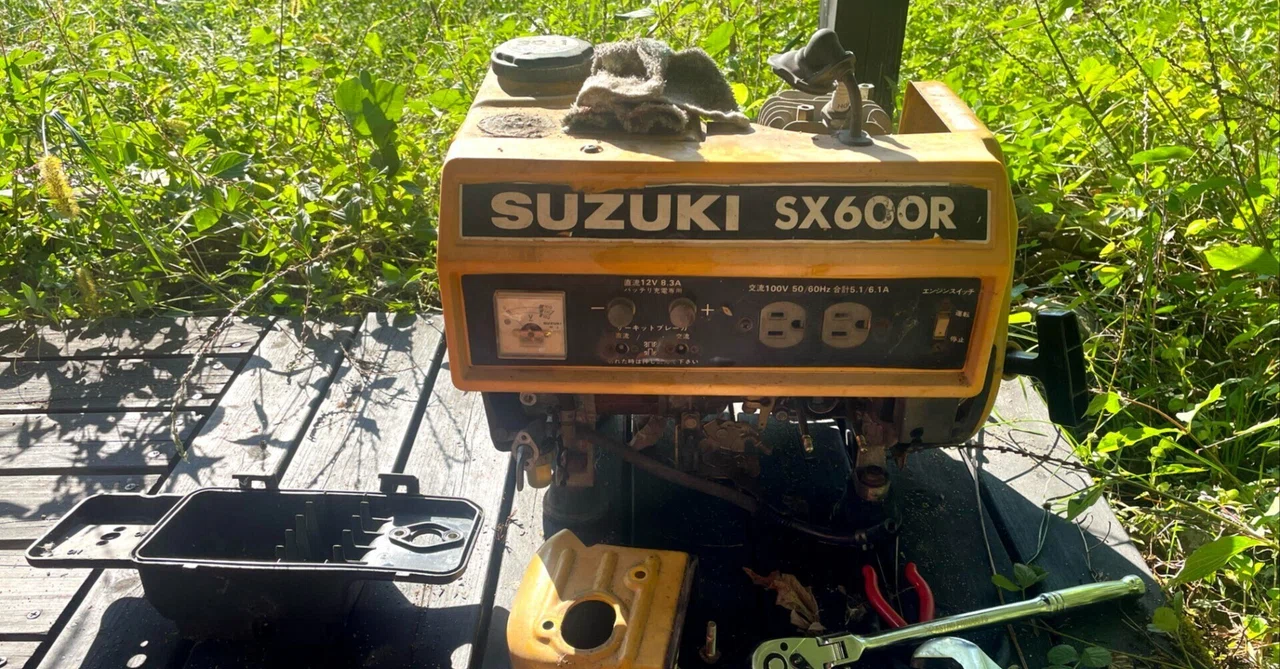 発電機をなおしてみました。｜spinozamotors